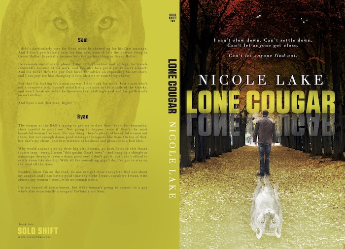 Lone Cougar paperback cover
